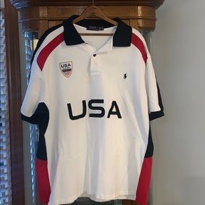 Polo Ralph Lauren Men’s 2XB USA Golf Shirt